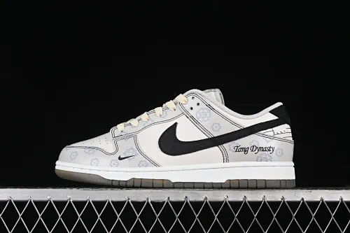 All Categories Nk SB Dunk Series Nk SB Dunk Low Low-top sneakers Nk Dunk Low Sanci Laboratory Ancient Tang Dynasty print Low-top casual sneakers FJ4188-001